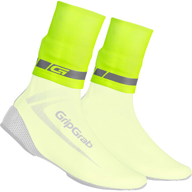 GRIPGRAB CYCLINGAITER Overshoes Ankle Warmers Neon Yellow 2023 0